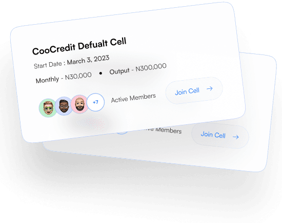 Collaborative Savings Cell